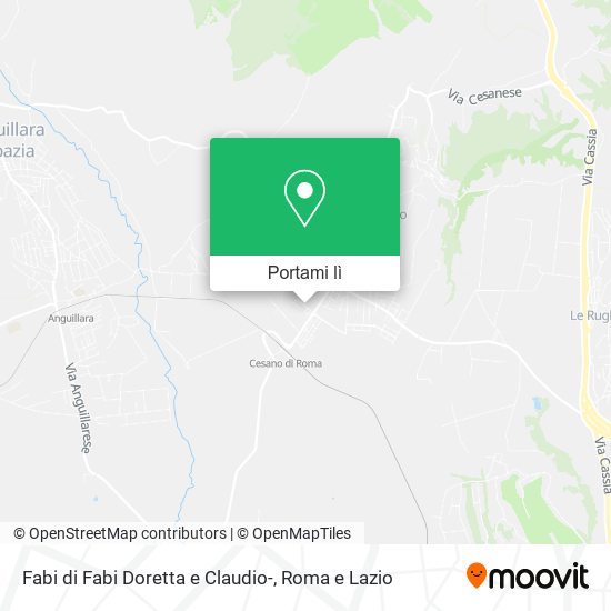 Mappa Fabi di Fabi Doretta e Claudio-