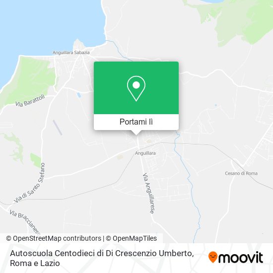 Mappa Autoscuola Centodieci di Di Crescenzio Umberto