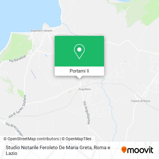 Mappa Studio Notarile Feroleto De Maria Greta