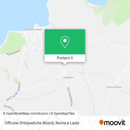 Mappa Officine Ortopediche Rizzoli