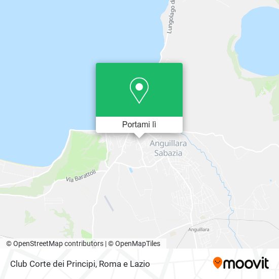 Mappa Club Corte dei Principi