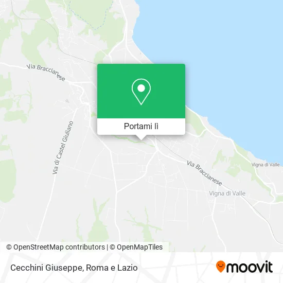 Mappa Cecchini Giuseppe