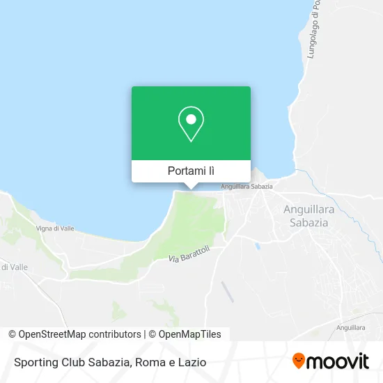 Mappa Sporting Club Sabazia