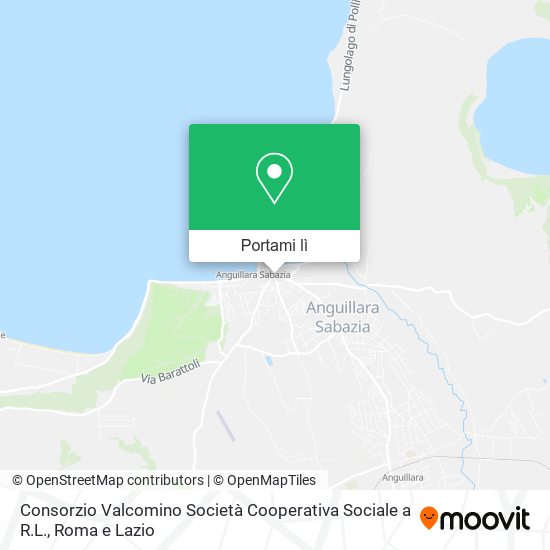 Mappa Consorzio Valcomino Società Cooperativa Sociale a R.L.