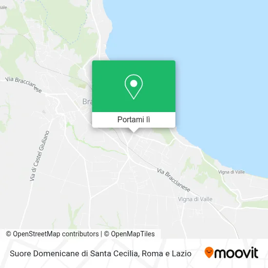 Mappa Suore Domenicane di Santa Cecilia