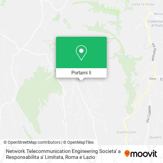 Mappa Network Telecommunication Engineering Societa' a Responsabilita a' Limitata