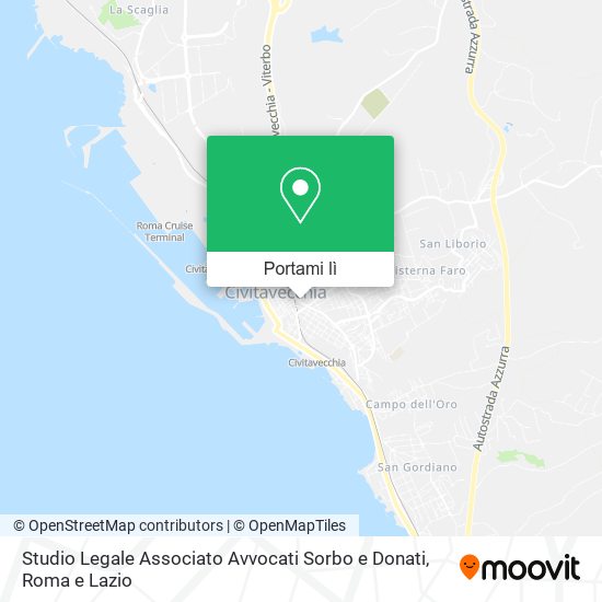 Mappa Studio Legale Associato Avvocati Sorbo e Donati