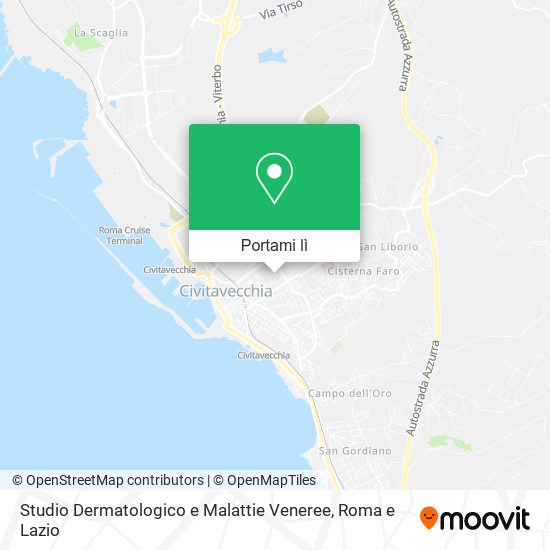 Mappa Studio Dermatologico e Malattie Veneree