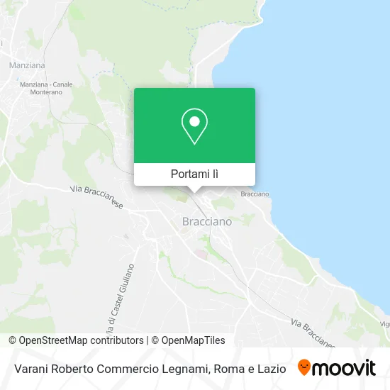 Mappa Varani Roberto Commercio Legnami