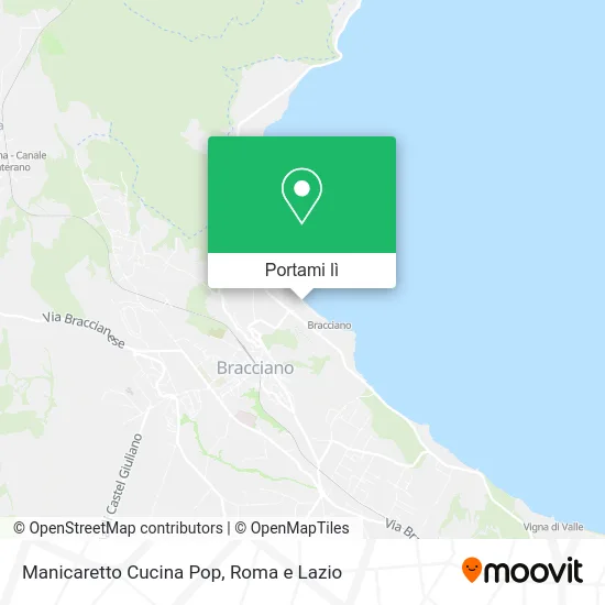 Mappa Manicaretto Cucina Pop