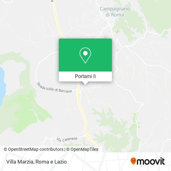 Mappa Villa Marzia