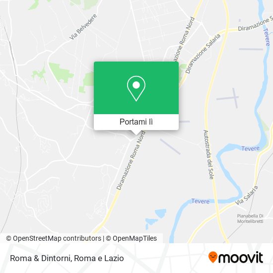 Mappa Roma & Dintorni