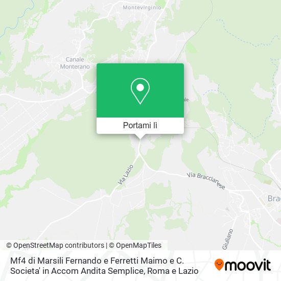 Mappa Mf4 di Marsili Fernando e Ferretti Maimo e C. Societa' in Accom Andita Semplice