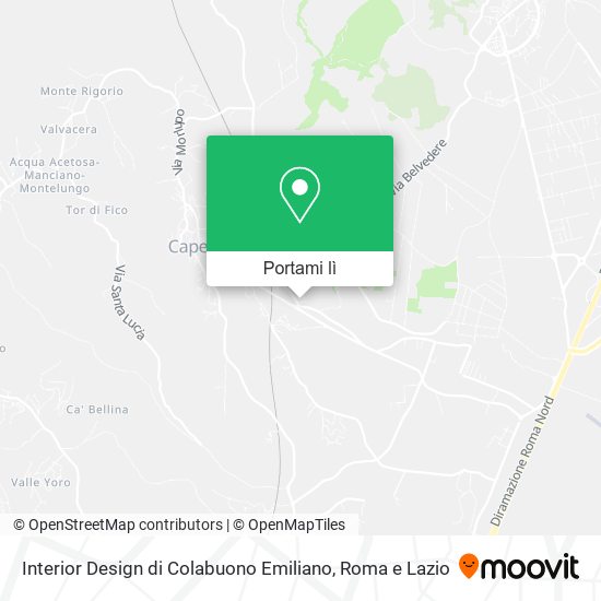 Mappa Interior Design di Colabuono Emiliano