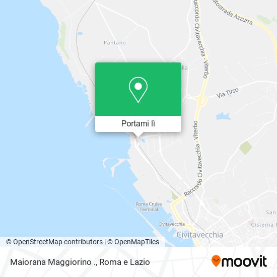 Mappa Maiorana Maggiorino .