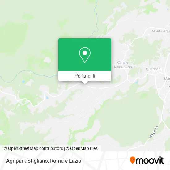 Mappa Agripark Stigliano