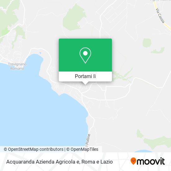 Mappa Acquaranda Azienda Agricola e