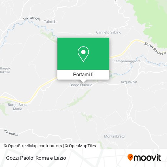 Mappa Gozzi Paolo