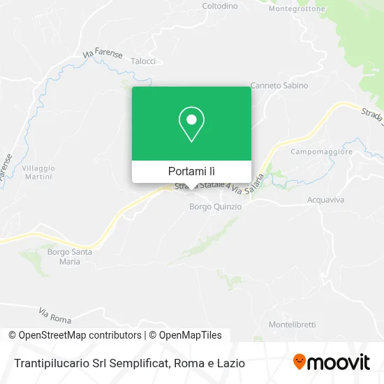 Mappa Trantipilucario Srl Semplificat