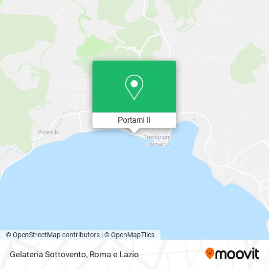 Mappa Gelateria Sottovento