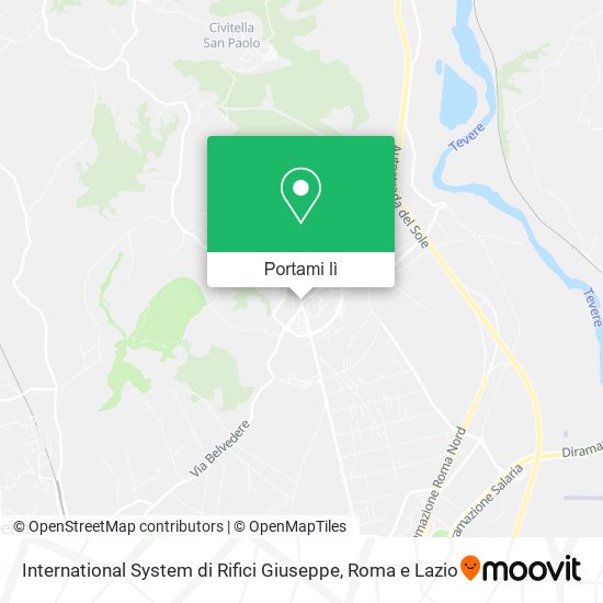 Mappa International System di Rifici Giuseppe