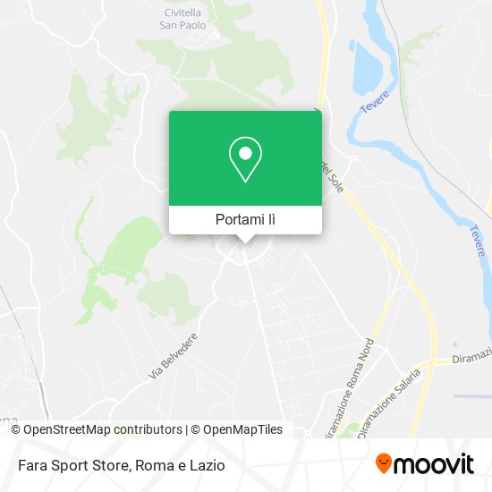 Mappa Fara Sport Store