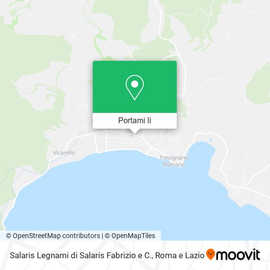 Mappa Salaris Legnami di Salaris Fabrizio e C.