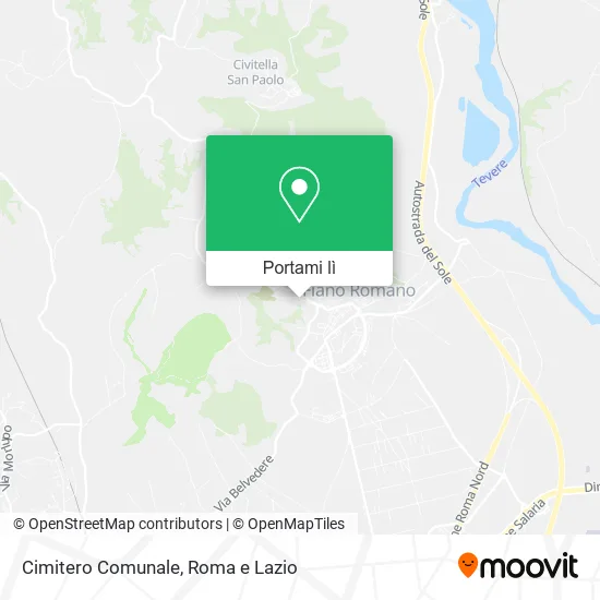 Mappa Cimitero Comunale