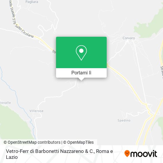Mappa Vetro-Ferr di Barbonetti Nazzareno & C.