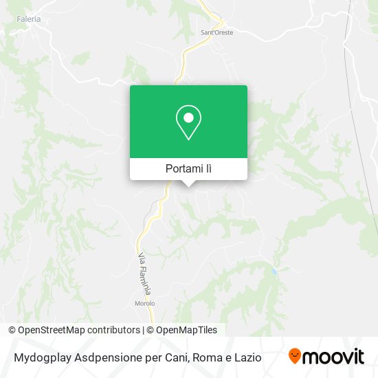 Mappa Mydogplay Asdpensione per Cani