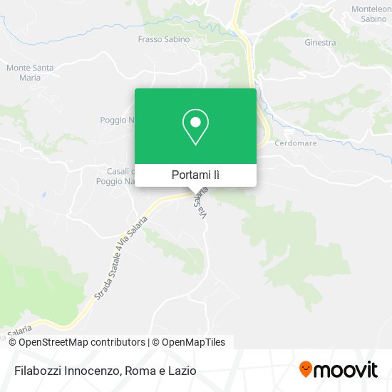 Mappa Filabozzi Innocenzo