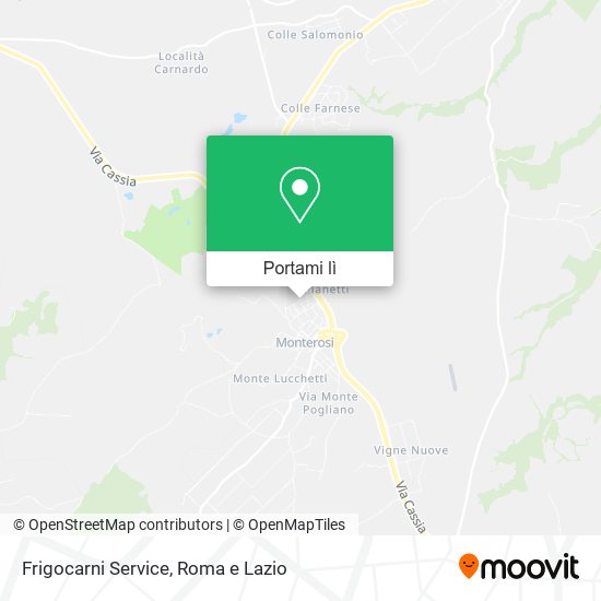 Mappa Frigocarni Service