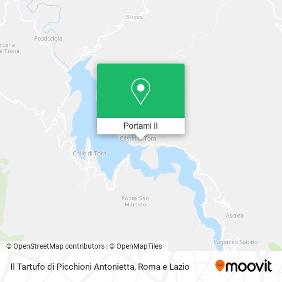 Mappa Il Tartufo di Picchioni Antonietta