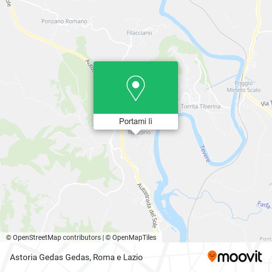 Mappa Astoria Gedas Gedas