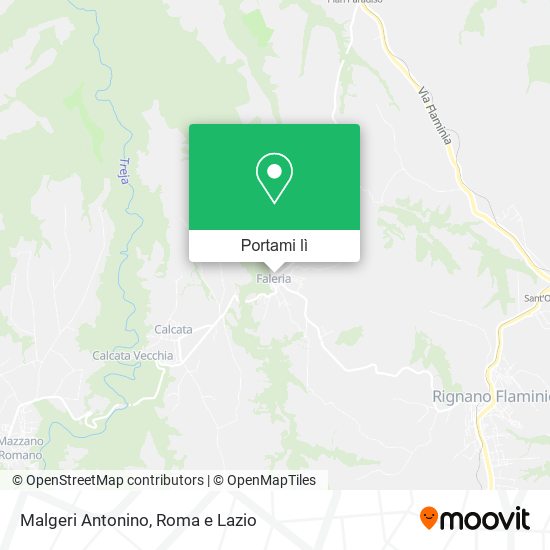 Mappa Malgeri Antonino