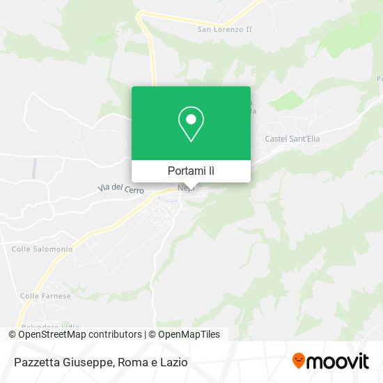 Mappa Pazzetta Giuseppe