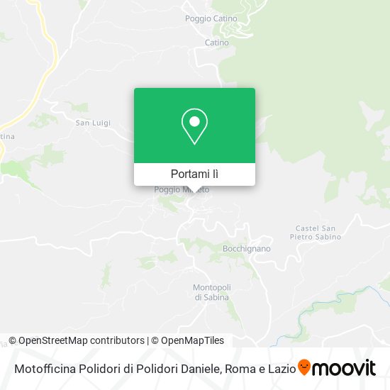 Mappa Motofficina Polidori di Polidori Daniele
