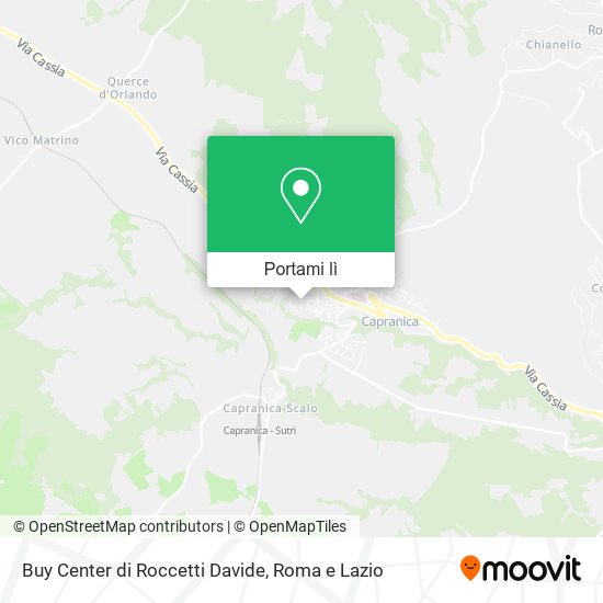 Mappa Buy Center di Roccetti Davide