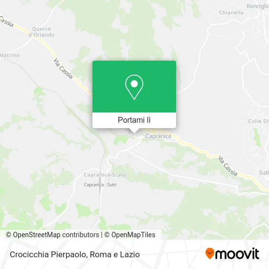 Mappa Crocicchia Pierpaolo