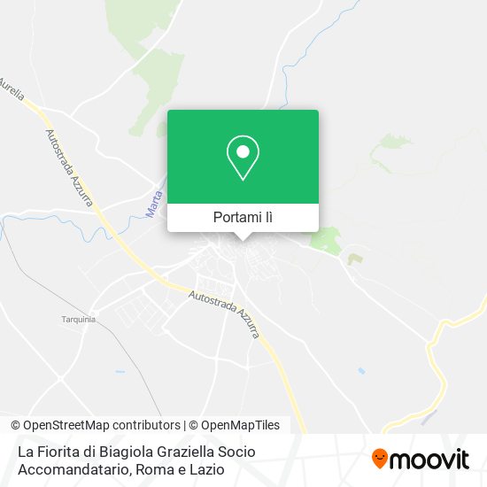 Mappa La Fiorita di Biagiola Graziella Socio Accomandatario