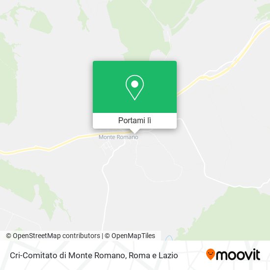 Mappa Cri-Comitato di Monte Romano