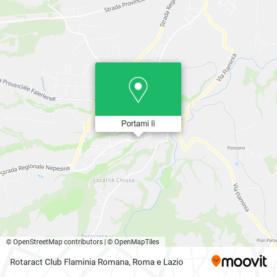 Mappa Rotaract Club Flaminia Romana