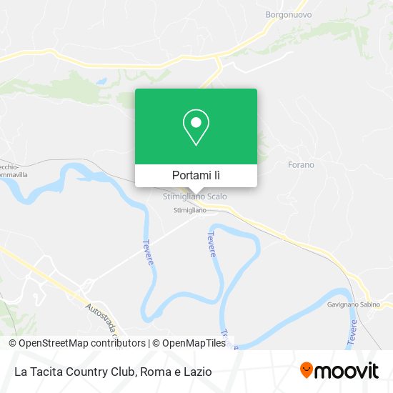 Mappa La Tacita Country Club