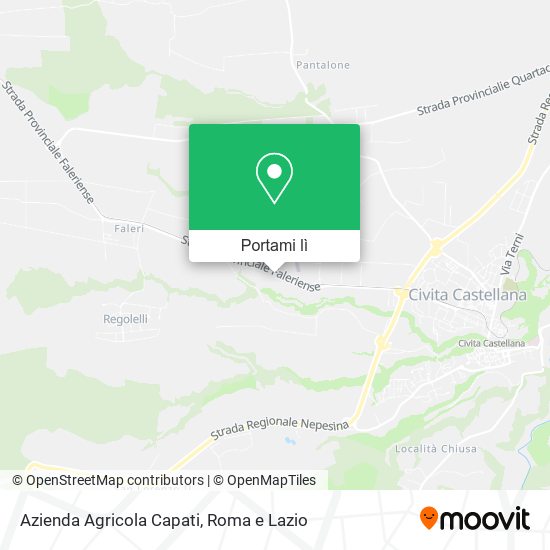 Mappa Azienda Agricola Capati