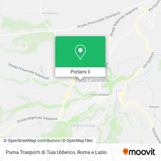 Mappa Puma Trasporti di Tuia Ulderico