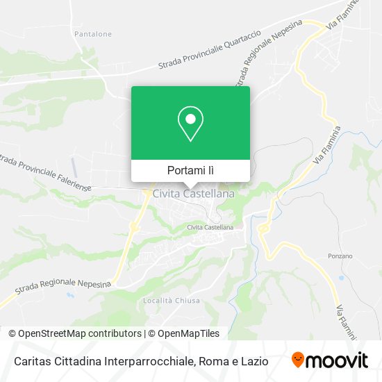Mappa Caritas Cittadina Interparrocchiale