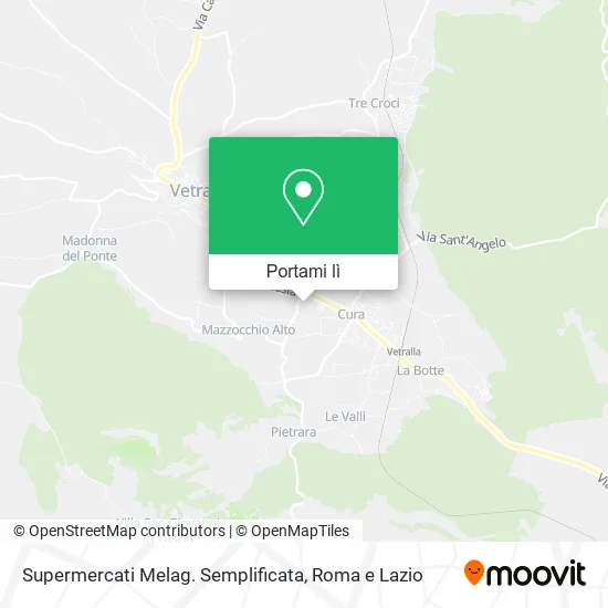 Mappa Supermercati Melag. Semplificata