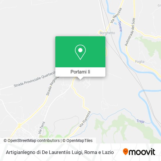 Mappa Artigianlegno di De Laurentiis Luigi