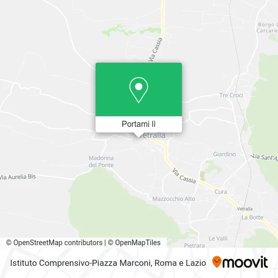 Mappa Istituto Comprensivo-Piazza Marconi