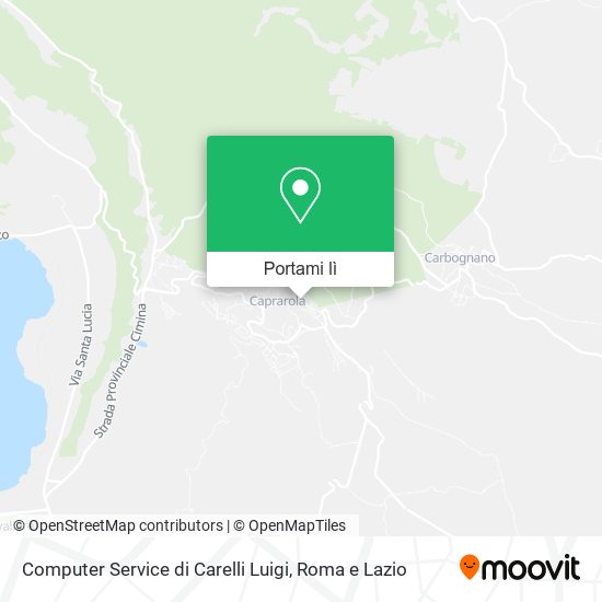 Mappa Computer Service di Carelli Luigi